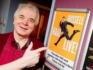 Festival Drayton Centre volunteer Dave Hewitt is looking forward to Rusell Kane performing this spring