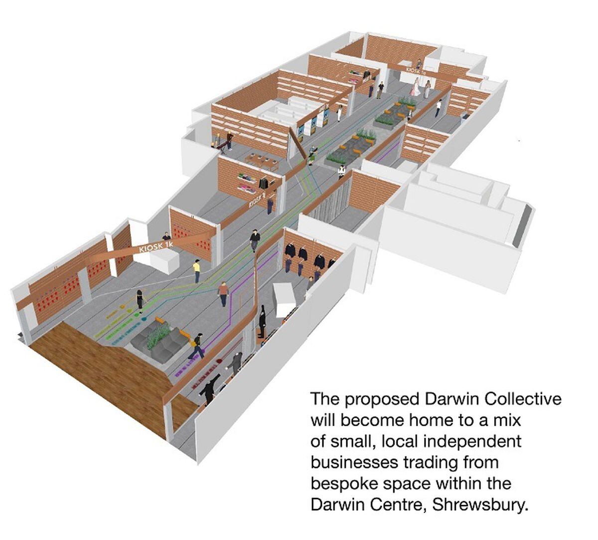 The proposed Darwin Collective will be home to a mix of businesses