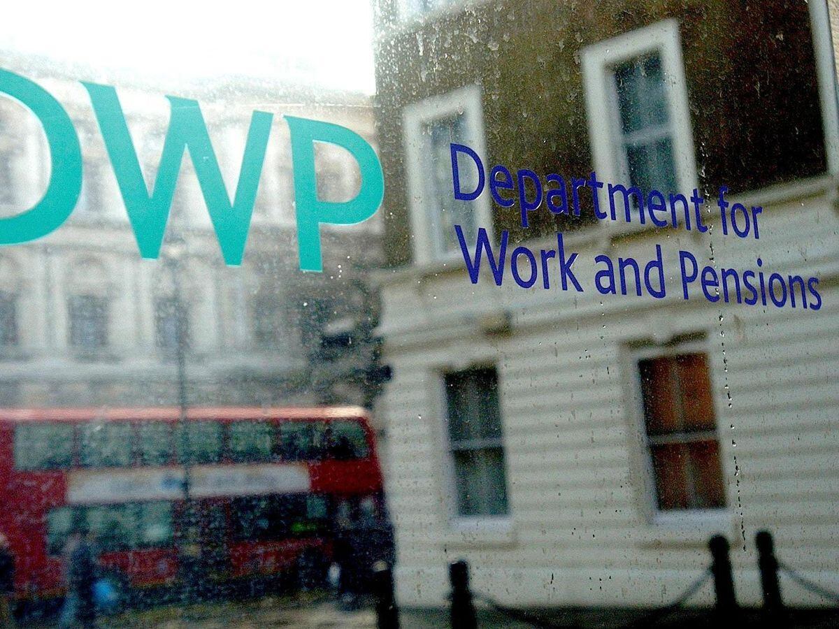 The Department for Work and Pensions (Kirsty Wigglesworth/PA)