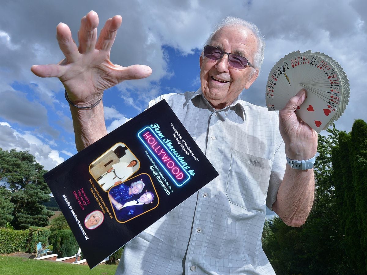 Geoff Rushworth, 90, has written a book about his time as a magician and also as a martial arts expert too