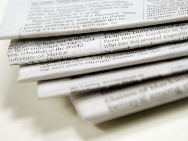 A general image of newspapers