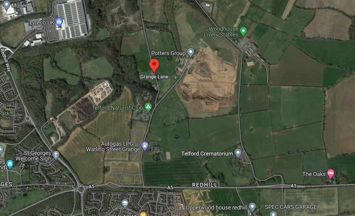The landfill site at Redhill. Picture: Google