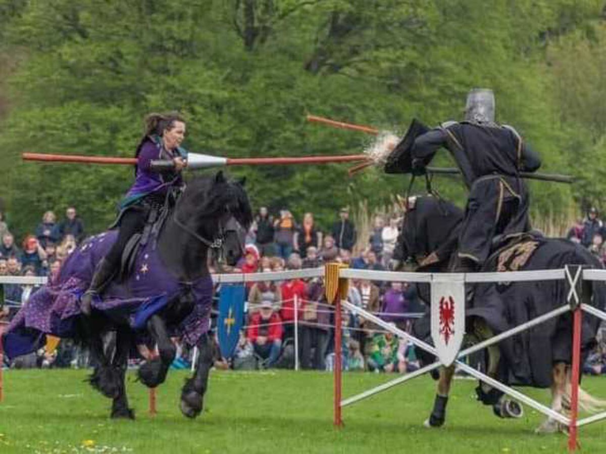 The jousting team