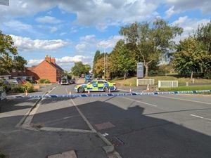 Emergency services were called to the incident at 1.30pm on Haybridge Road, Telford