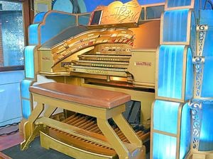 The Wurlitzer organ at The Buttermarket.
