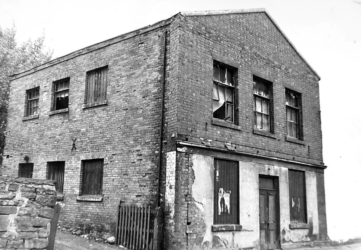 Cosy Hall in Newport lying derelict n 1979. It was restored and reopened on November 3, 1985