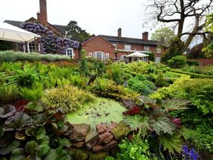 LAST COPYRIGHT EXPRESS&STAR TIM THURSFIELD 09/05/19.Goldstone Hall Hotel near Market Drayton are to open their award winning gardens to the general public for eight days during 2019 - throughout late spring and summer - in support of the National Garden Scheme. ..