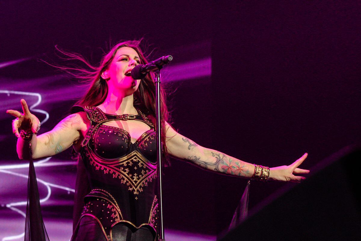 Nightwish performed at Arena Birmingham. Picture: Adriana Vasile 