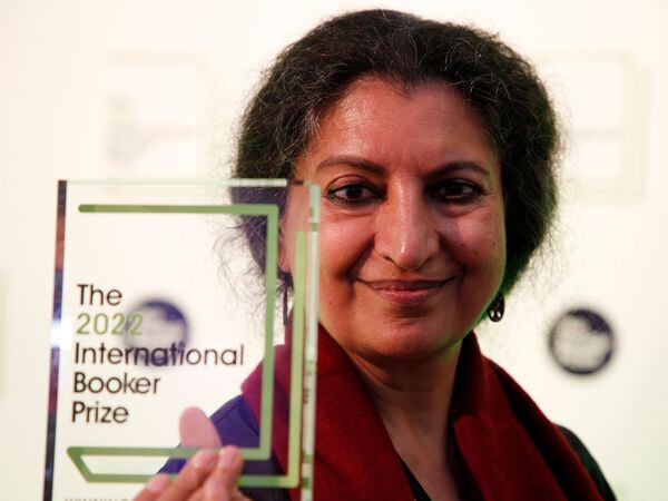 Geetanjali Shree at Britain International Booker Prize