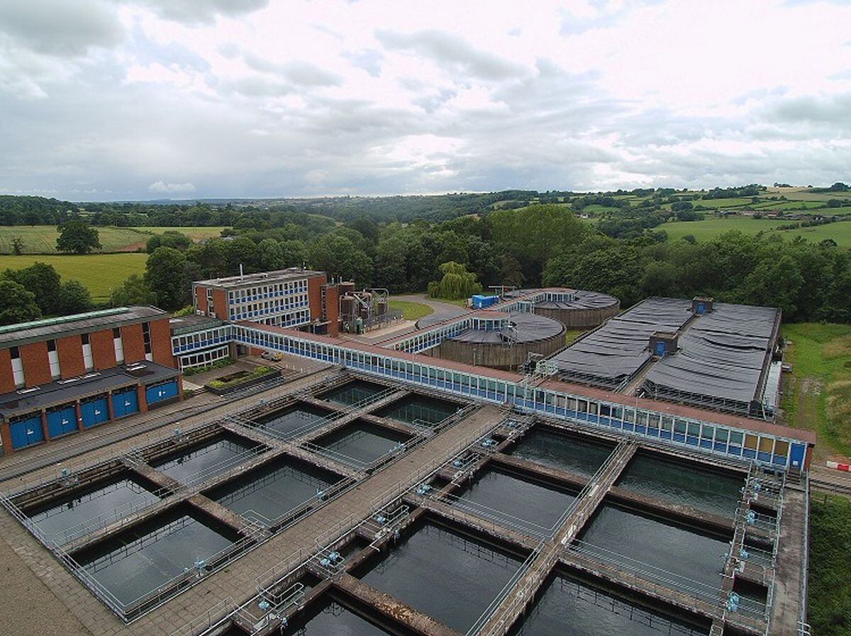 South Staffordshire Water's treatment plant at Hampton Loade, near Bridgnorth