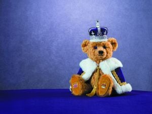 Merrythought's coronation bear