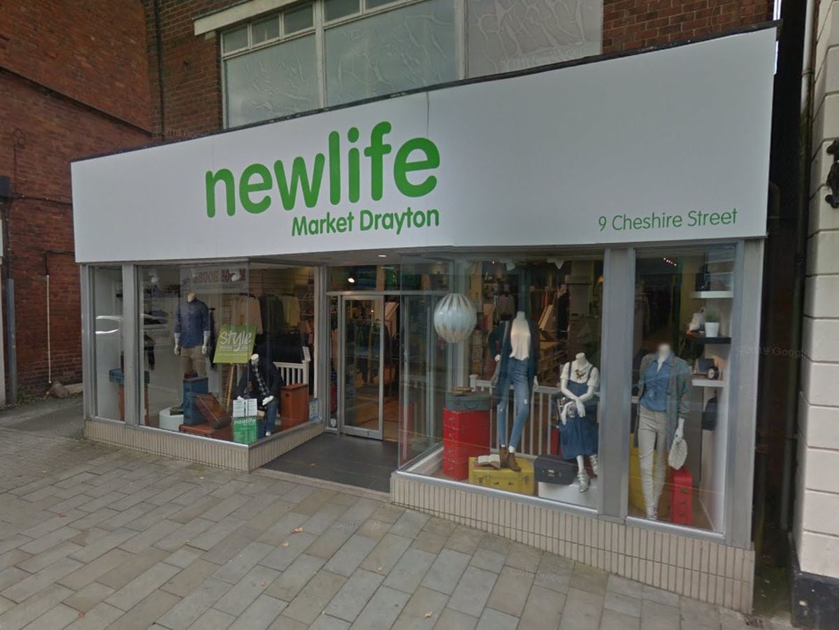 The Newlife store in Market Drayton, which will reopen next week. Photo: Google Maps