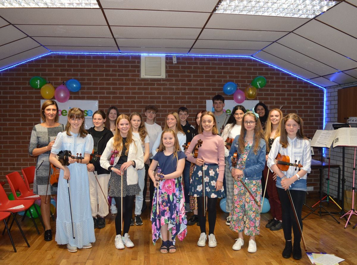 The concert raised £400 for Hope House