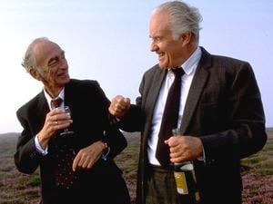 David kelly and Ian Bannen in 1998's Waking Ned