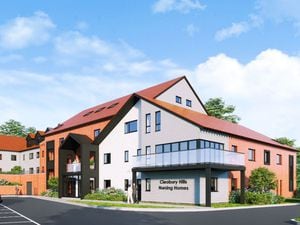 An artist's impression of the 75-bed care home in Cleobury Mortimer. Picture: Neil Boddison Associates