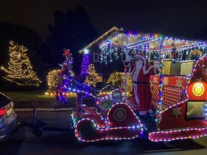 Shrewsbury Severn Rotary Club's sleigh will be doing the rounds of local supermarkets ahead of Christmas