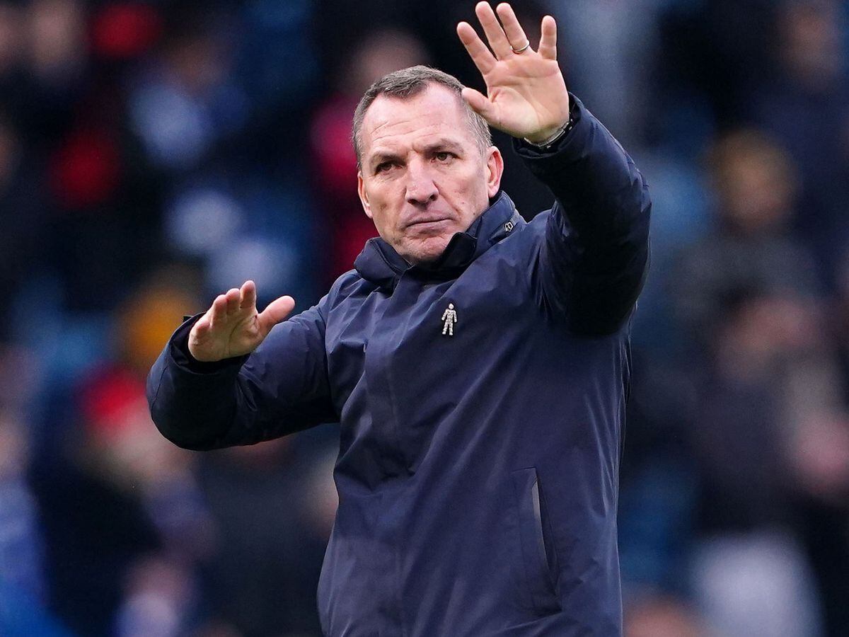 Brendan Rodgers gives out instructions
