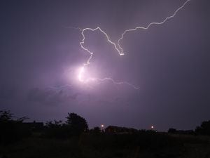 Thunderstorms are expected today according to the Met Office