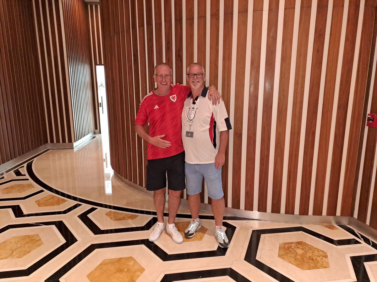 Graeme caught up with an old pal who supports Wales