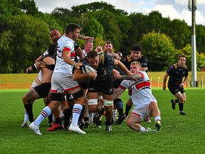 Action from Bridgnorth’s 24-14 victory away at Broadstreet on Saturday afternoon                 Picture: Robert Nicholls