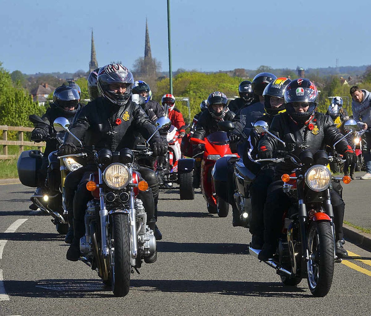In Pictures 5 000 Bikers Attend Annual Bike4life Fest Shropshire Star