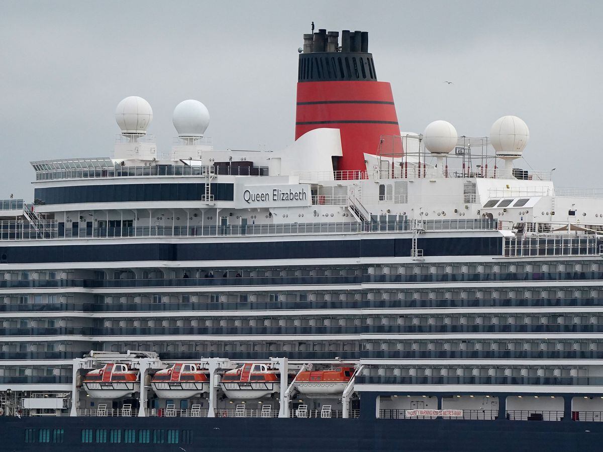 The Cunard cruise ship MS Queen Elizabeth