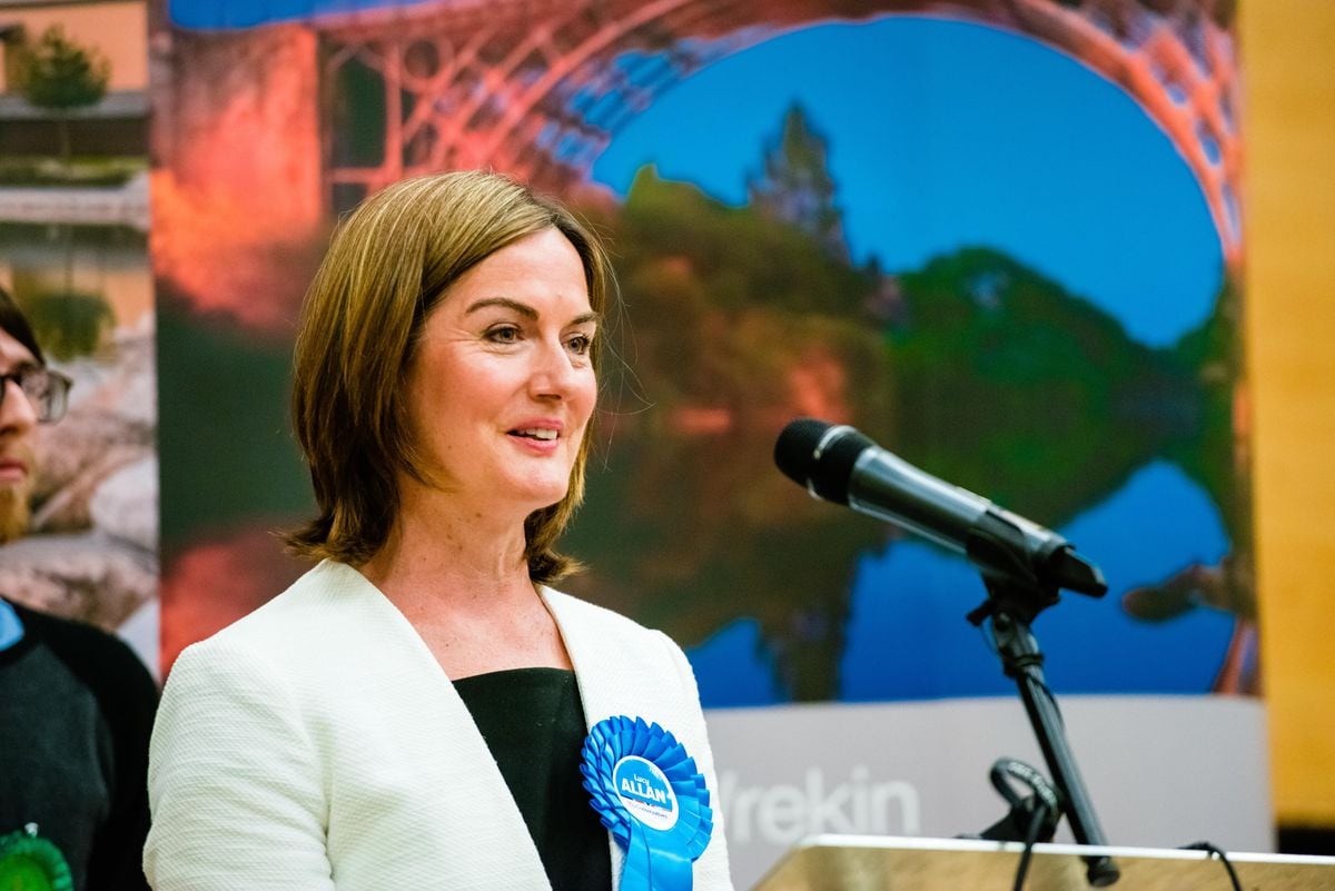 Lucy Allan wins the Telford seat