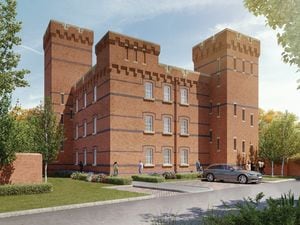 A computer-generated image of The Keep, at Bellway’s Copthorne Keep development, which will launch this month