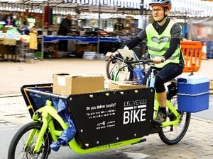 Islabikes in Ludlow launched a cargo bike delivery trial