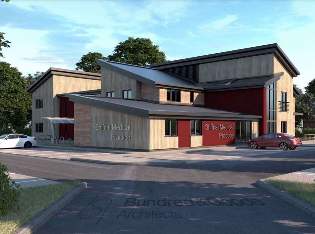 An artist's impression of how the new Shifnal Medical Practice will look. Photo: Bundred & Goode Architects.