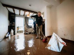 Johnathan Webb's house in Ludlow was ruined by the floods