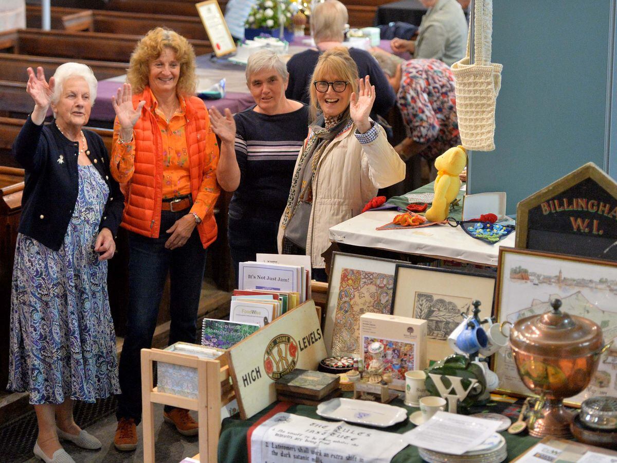 The WI event at Shrewsbury Abbey 