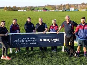 Newport Rugby Club welcome the sponsorship by Bloor Homes' Midlands region