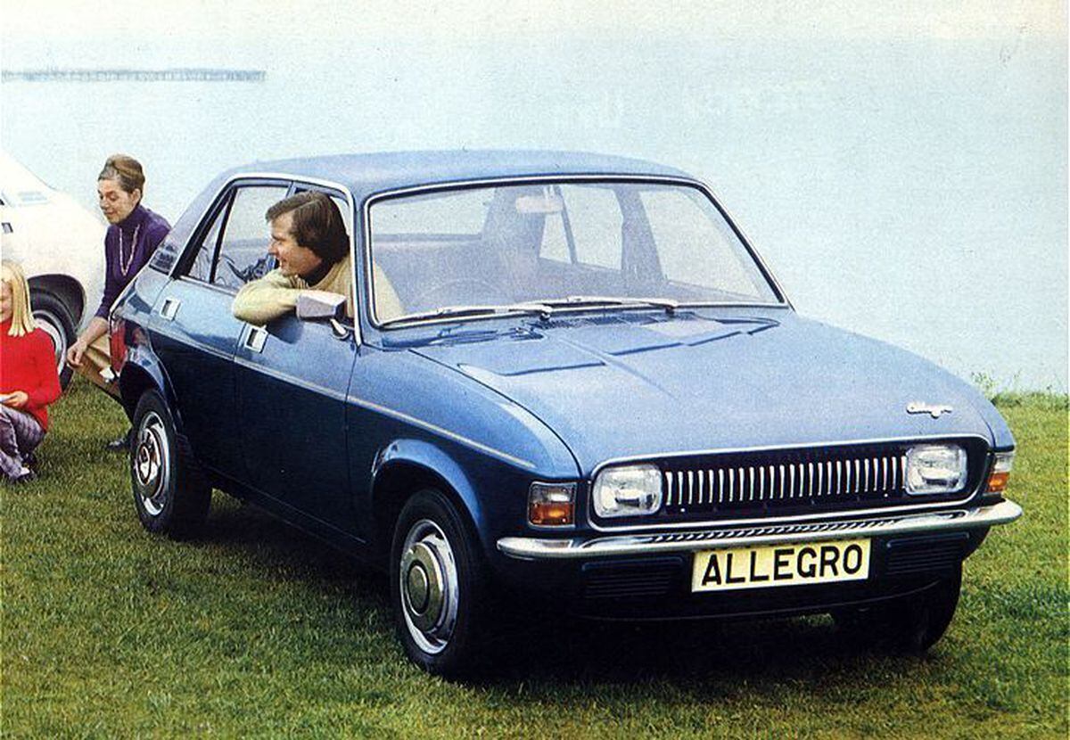 An early marketing picture of the Allegro