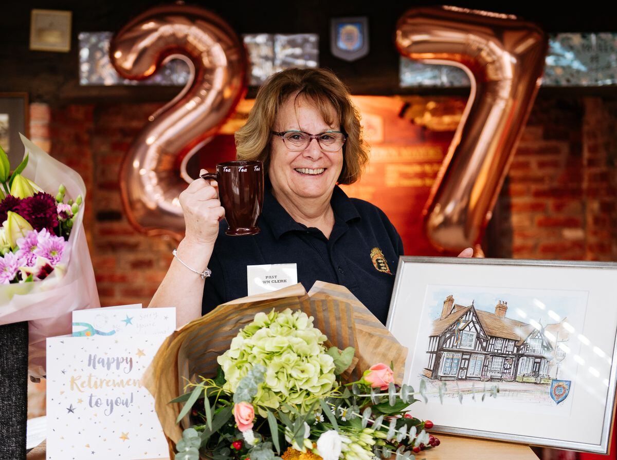 Sheila Atkinson is retiring after 27 years with Newport Town Council 