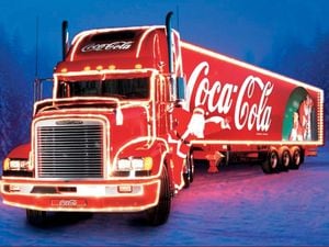 Coca Cola Christmas Truck