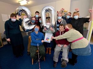Pictured earlier in the year Working Together, based at Rockspring Centre, Ludlow, are celebrating their 20th anniversary