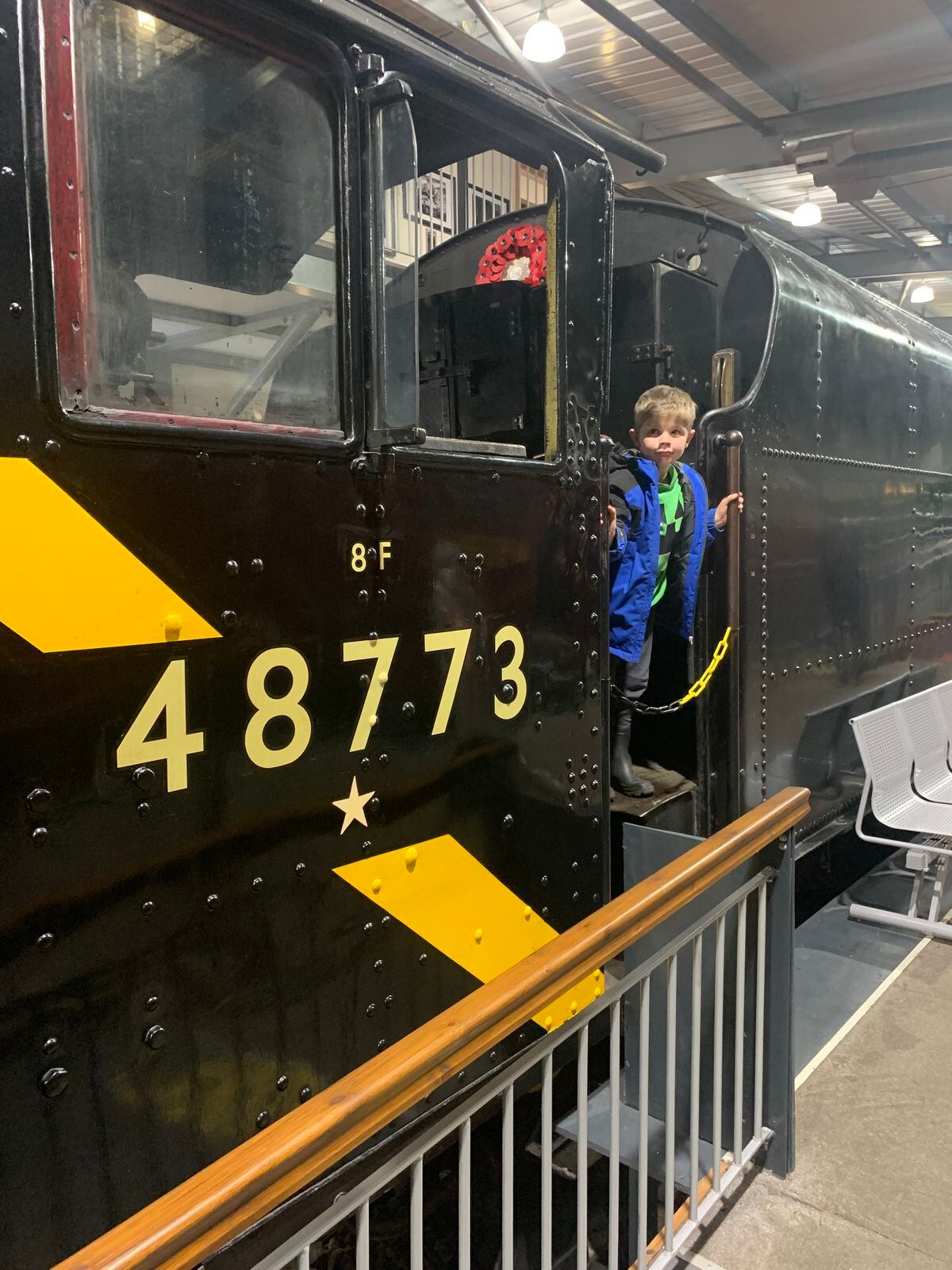 Alfie Hewish from Telford is raising money for the Severn Valley Railway 