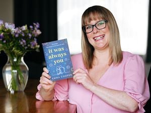 Author Emma Cooper from Telford, with her new book It Was Always You