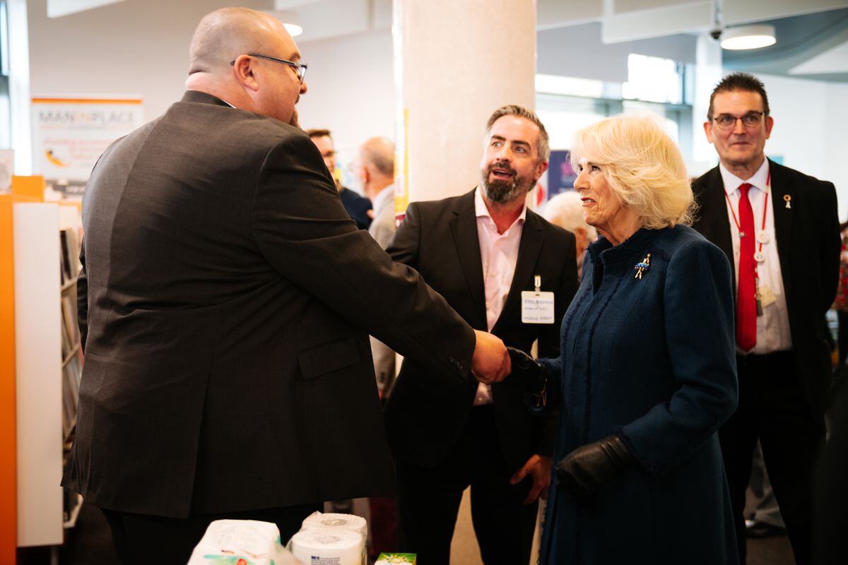 The Queen Consort visits Southwater One 