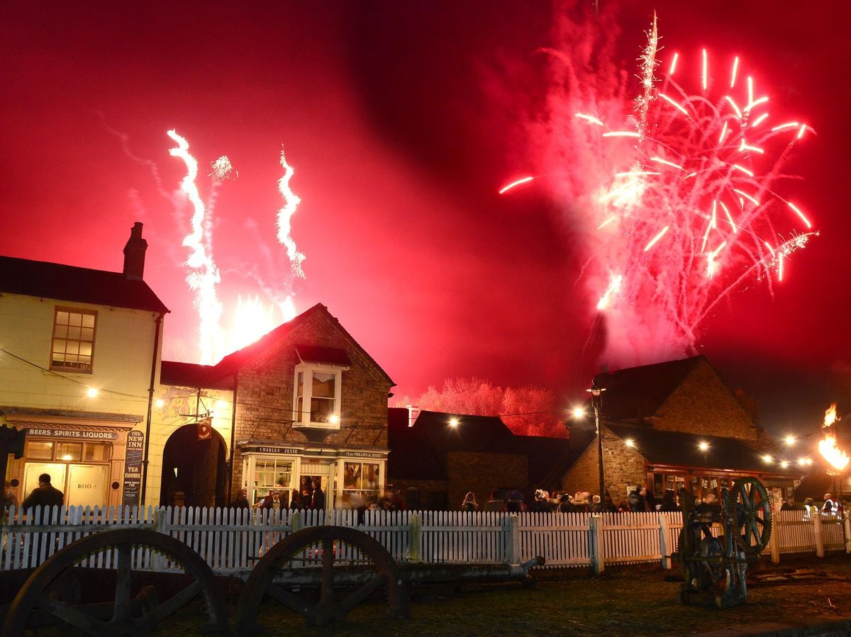 The last fireworks display at Blists Hill was back in 2019