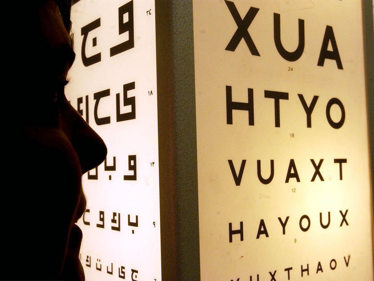 Eyesight test