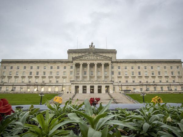 Parliament Buildings at Stormont Estate, in Northern Ireland