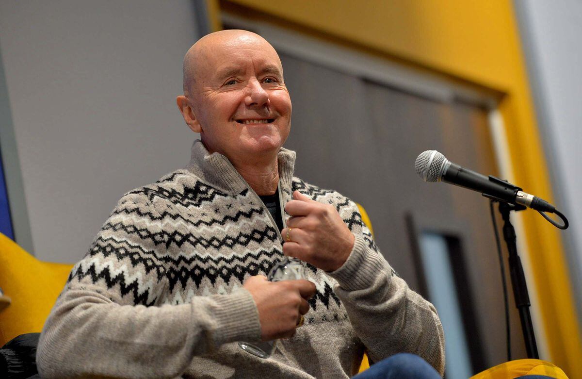 Irvine Welsh said it was important for cities like Wolverhampton to have literature festivals