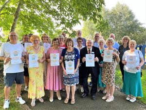Hope House volunteers recognised at the charity's annual ceremony.