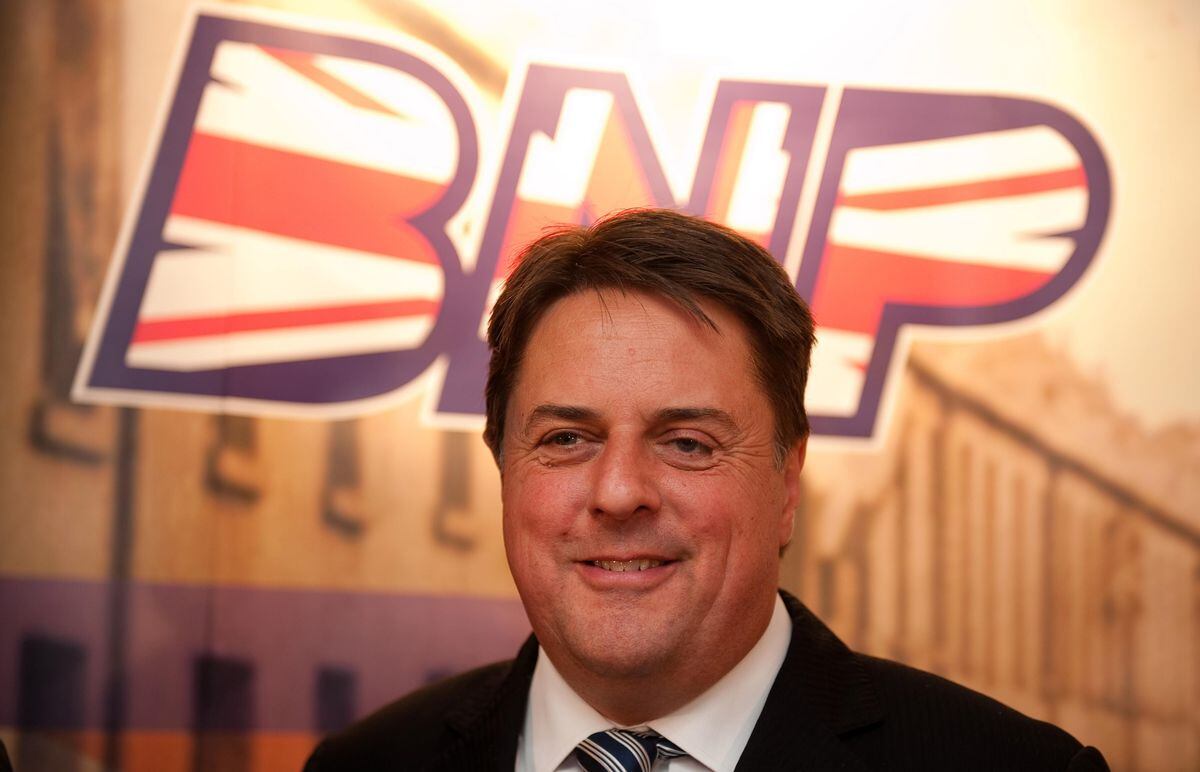 Former British National Party party leader Nick Griffin