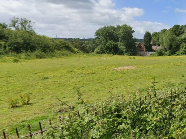 The council have refused an application for 20 homes off Roberts Road in Madeley. Picture: Google 