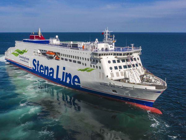 Stena Estrid on new Wales to Northern Ireland route