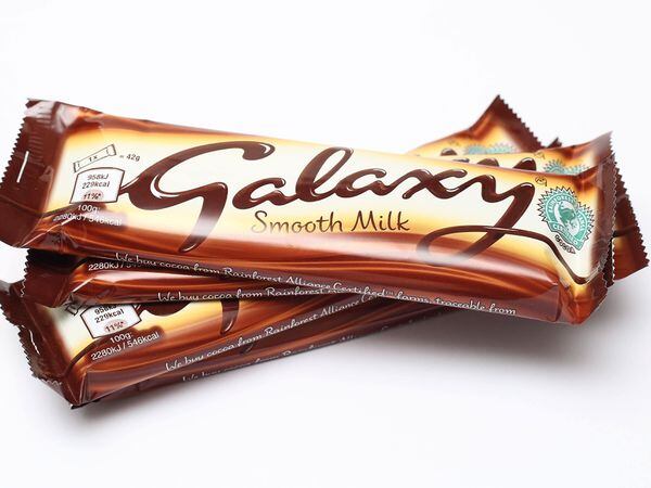 Galaxy chocolate bars