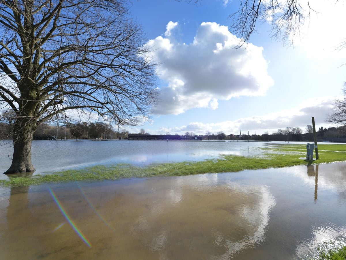 Shrewsbury and nearby villages were devastated by floods earlier this year